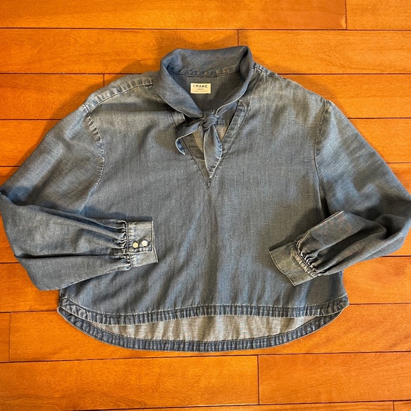 Frame Denim Crop shirt - Picture 6 of 15